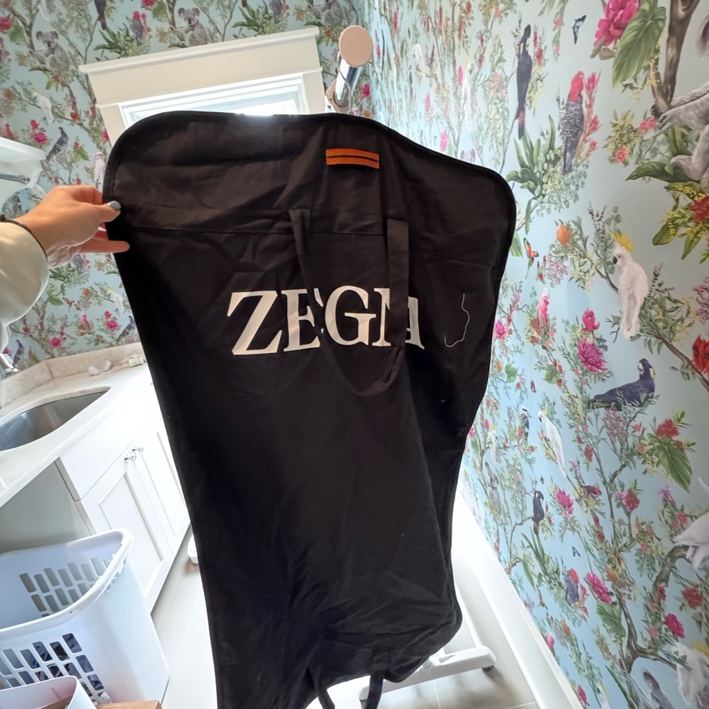 Zegna Black Garment Bag